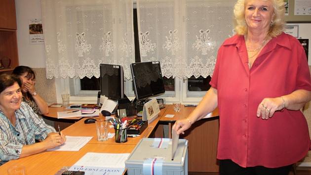 Volby v Hvězdonicích 26. září 2015.
