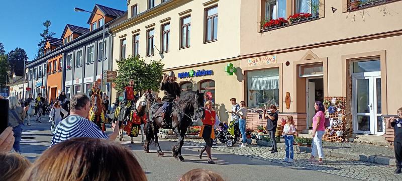 Ze Svatováclavských slavností ve Voticích.