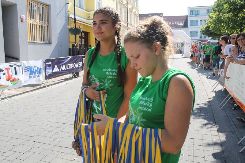 vyvrcholení Benešovského běžeckého festivalu, Benešovská desítka.