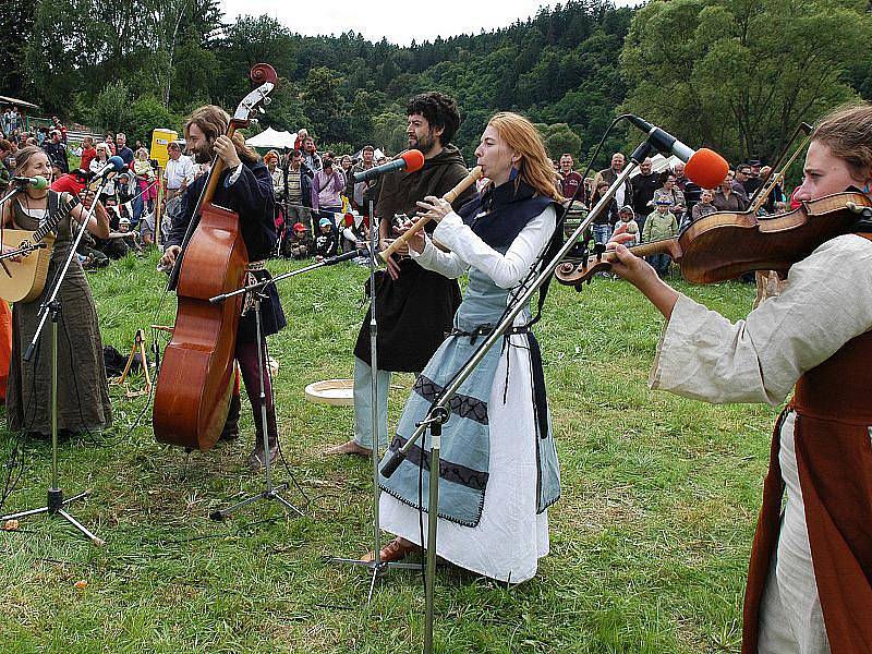 Bitva o brod ve Zbořeném Kostelci.