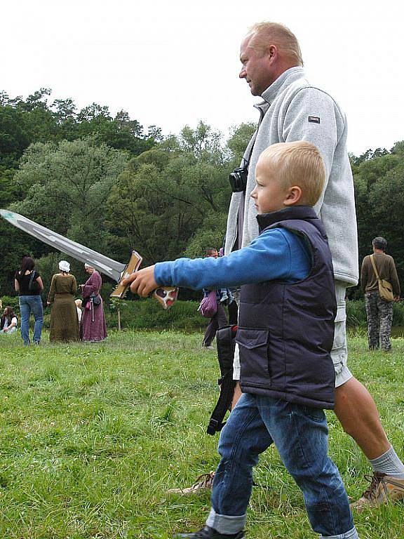 Bitva o brod ve Zbořeném Kostelci.