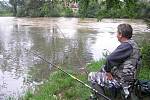 Povodně ve Lštění, Čerčanech, Čtyřkolech, Nespekách, Poříčí nad Sázavou a Zlenicích.