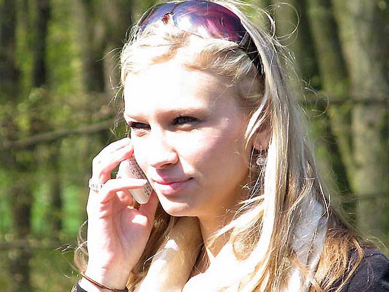 Finalistka soutěže Hasičská Miss Středočeského kraje 2011  Iveta Kuklová.