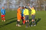 Fotbalový zápas I. B třídy Trhový Štěpánov - Libodřice 0:2.