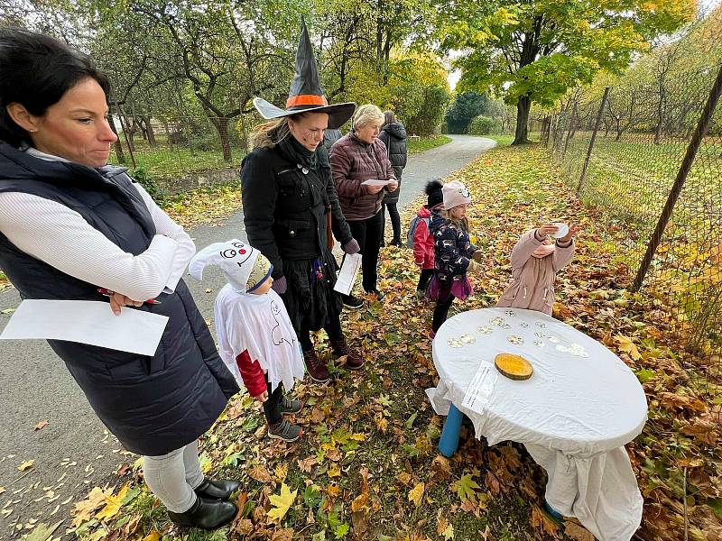 Halloween - lampionová stezka odvahy v Načeradci.