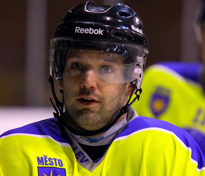 Radek Jágr, hokejista HC LEV Benešov.