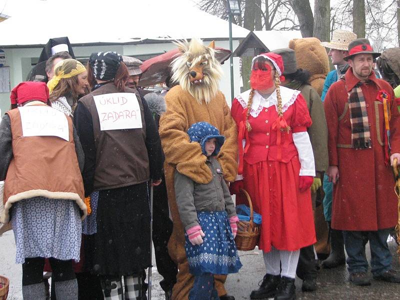 Masopust v Jankově. 