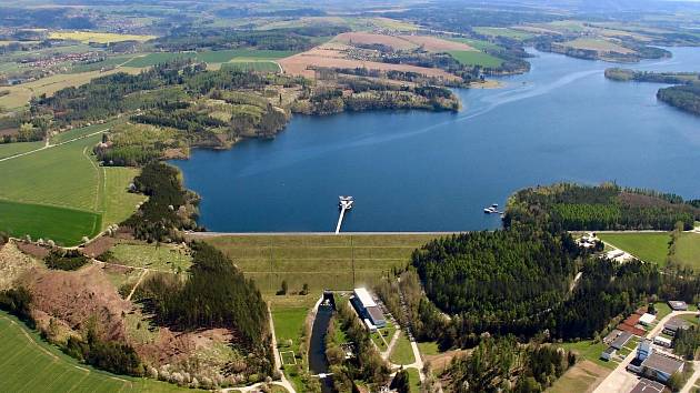 Benešovsko napájí voda z přehrady Švihov na Želivce.