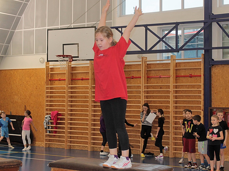Gymnastického víceboje základních škol se zúčastnily dvě kopy závodníků -  Benešovský deník