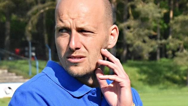 Petr Havlíček, trenér FC Sellier&Bellot Vlašim.