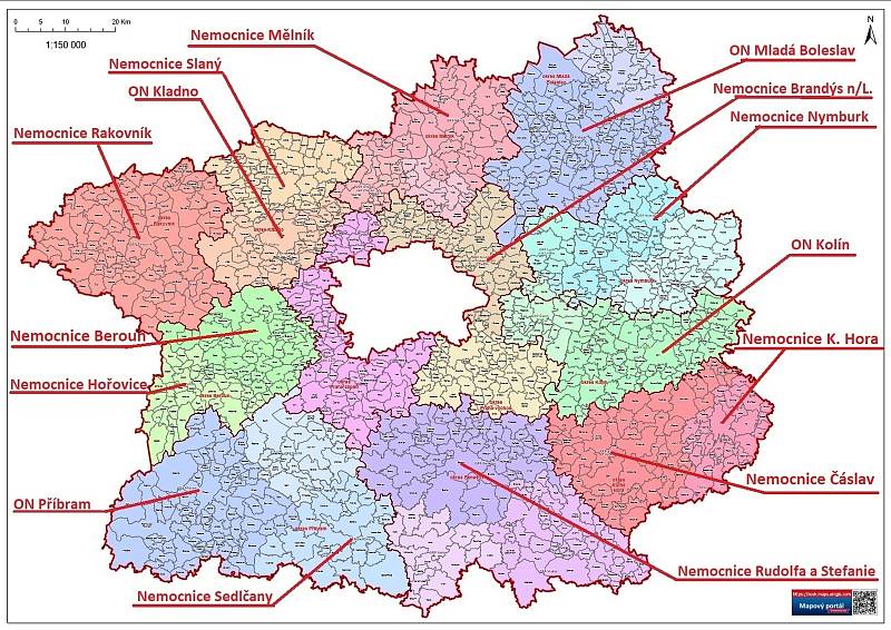 Z tiskové konference po jednání středočeského krizového štábu.