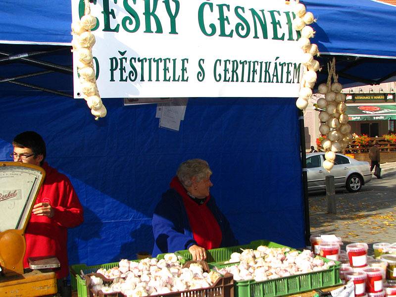 Více voličů než u uren bylo v sobotu dopoledne na farmářském trhu v Benešově. Mladí se zase bavilo v Poříčí nad Sázavou moderními tanci.. il