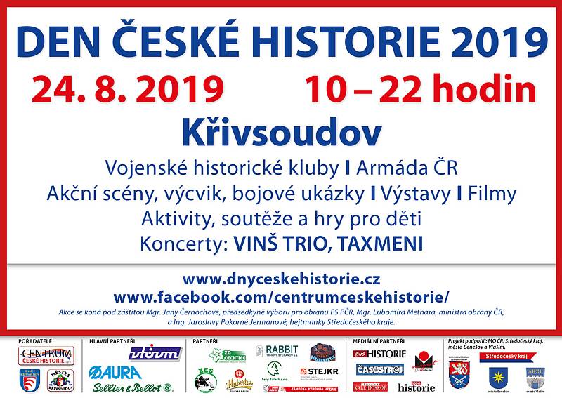 Den české historie se koná 24. srpna.
