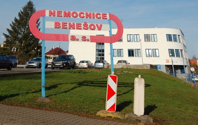 Benešovská nemocnice.
