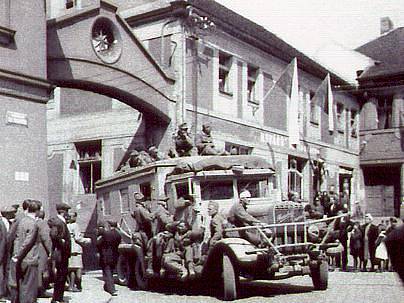 Květen 1945 v Benešově.