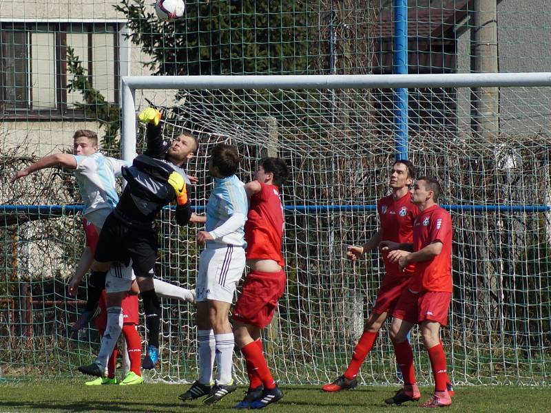 Všenorský SK - Votice 2:2 PK 5:4, I. A třída, skupina A