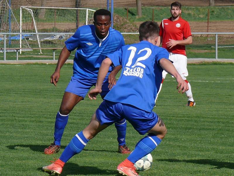 Krajský přebor: Nespeky - Tuchlovice 2:1.