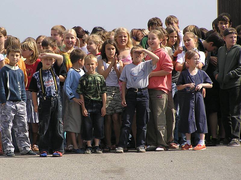 Žáci ZŠ Jankov pozorují záchanáře