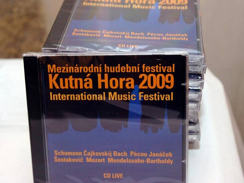 Křest CD Mezinárodního hudebního festivalu Kutná Hora 2009