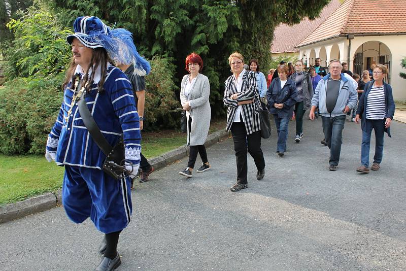 Den otevřených dveří na Komorním Hrádku u Chocerad se konal tradičně během Dnů evropského dědictví.