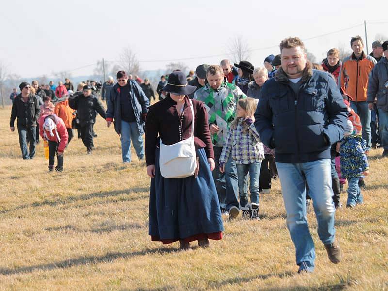 Připomínka 370. výročí bitvy u Jankova na návrší Habrovka v sobotu 7. března 2015.