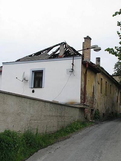 Požár choceradského Sport clubu.