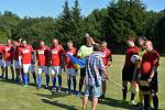 Oslavy stého výročí TJ Sokol Postupice pokračovaly fotbalovými zápasy.