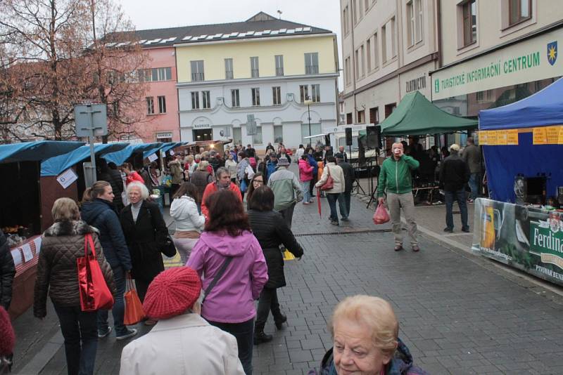 Farmářský trh v Benešově se konal v sobotu 7. listopadu.