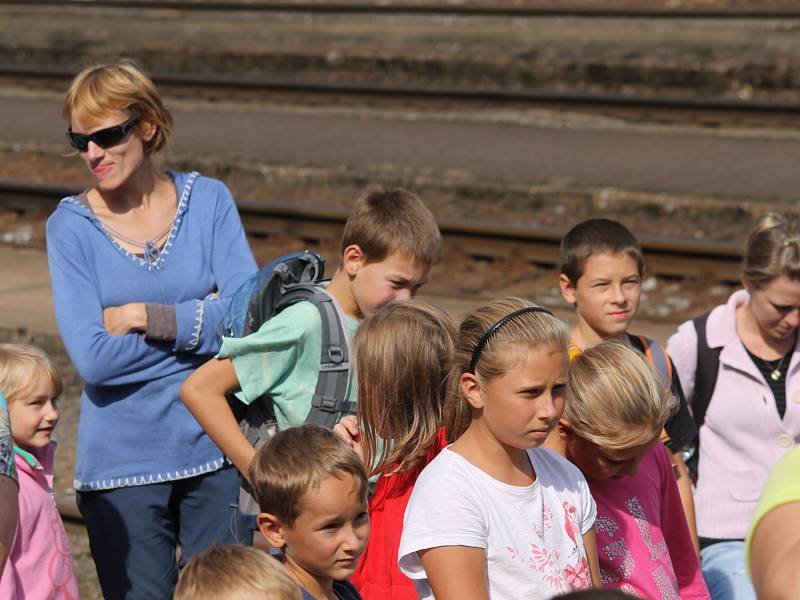 První jízdy „Vlaštovky" na České Sibiři.