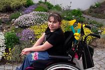 Handicapovaná Kristýnka.