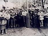 Generální stávka v Benešově 27. listopadu 1989.