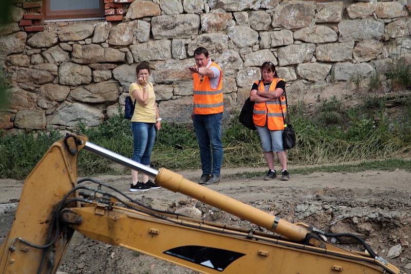 Pivovarský rybník v Louňovicích pod Blaníkem.