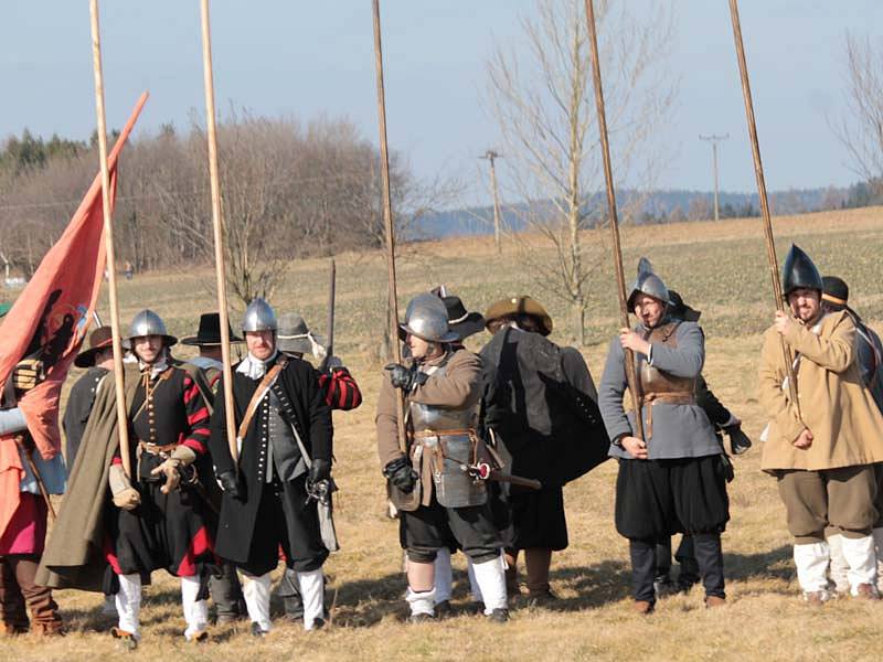 Připomínka 370. výročí bitvy u Jankova na návrší Habrovka v sobotu 7. března 2015.