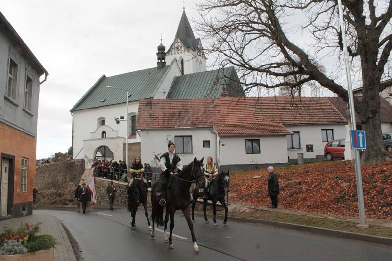 Svatohubertské odpoledne v Trhovém Štěpánově.