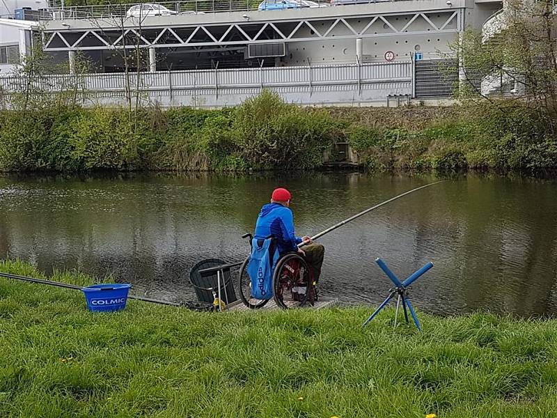 Handicapovaní rybáři soutěžili na mistrovství