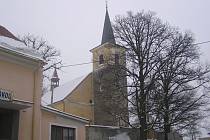 Kostel ve Vrchotových Janovicích.