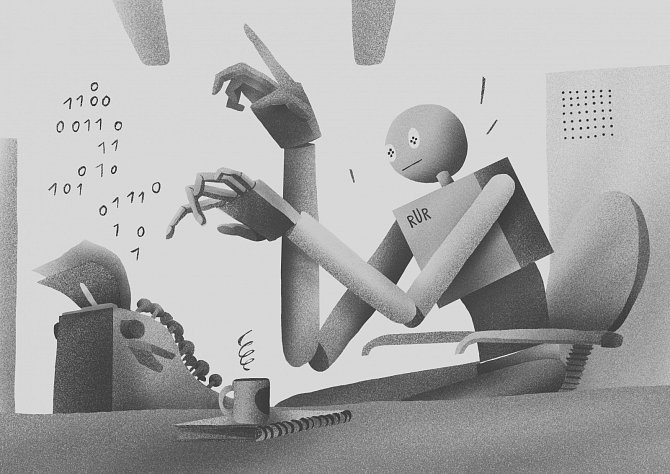 AI: Když robot píše hru.
