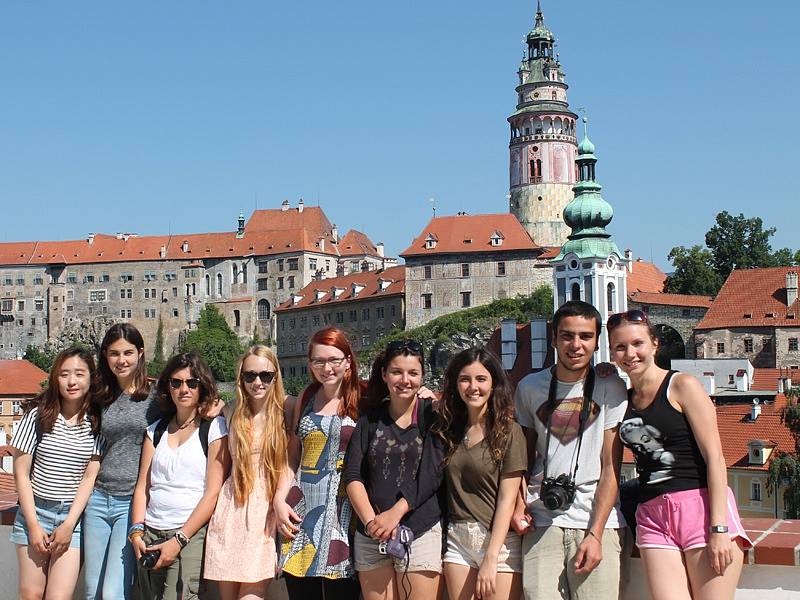 Mladí lidé z Itálie,Turecka, Francie, Ruska a Jižní Koreje objevovali Českou Sibiř a Česko.