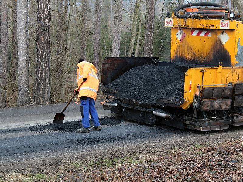 Rekonstrukce silnice II/125 v úseku kolem Kladrub.