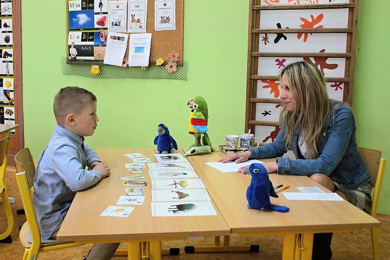 Ze zápisu dětí do první třídy v Základní škole Jiráskova v Benešově.