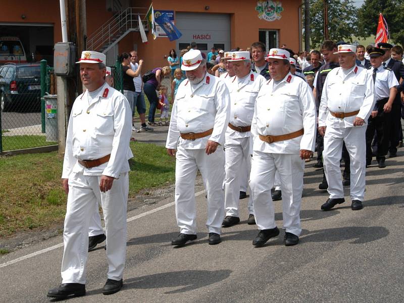 Vranov oslavil 660 let od první písemné zmínky o obci a 120 let založení sboru dobrovolných hasičů.