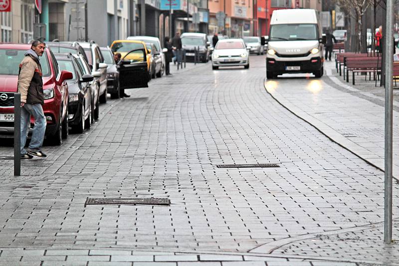 Nedávno zrekonstruovanou Tyršovu ulici v Benešově čeká rekonstrukce dlážděné vozovky.