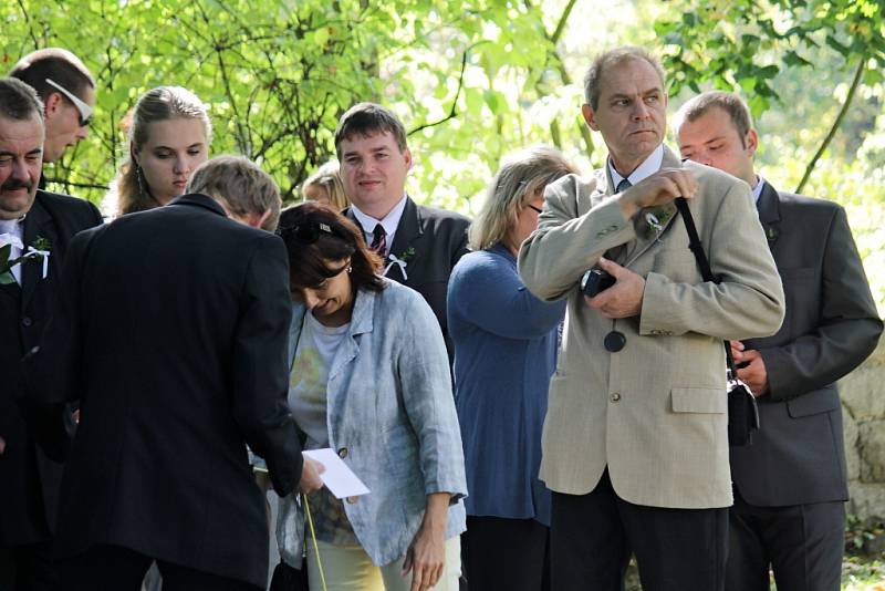 Svatba Lucie Smetanové a Jiřího Rálka.