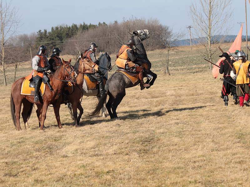 Připomínka 370. výročí bitvy u Jankova na návrší Habrovka v sobotu 7. března 2015.