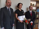 Titul Středočeský Kramerius 2015 získala i knihovnice z Chocerad Lucie Vrtalová.