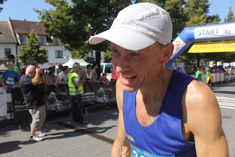 vyvrcholení Benešovského běžeckého festivalu, Benešovská desítka.