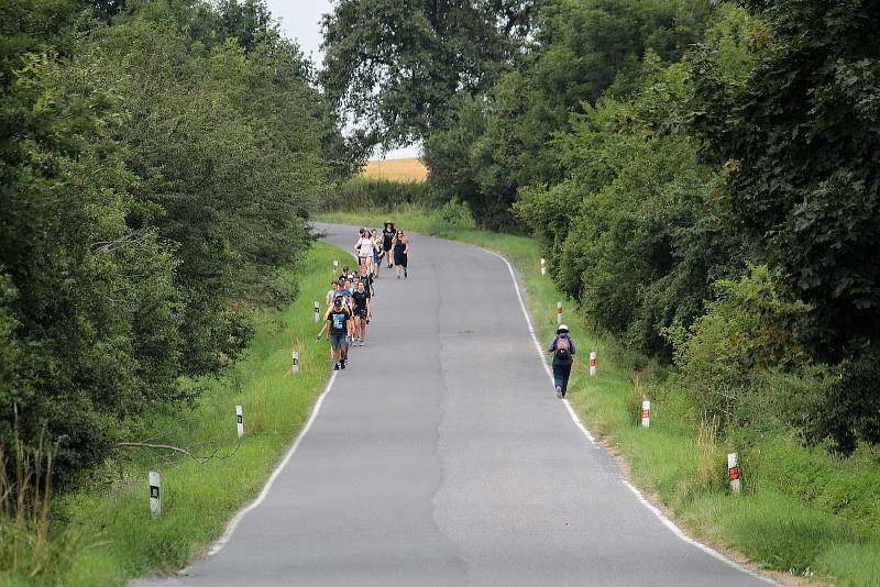 Z pobytového tábora DDM Benešov v Turistické základně Jablonná nad Vltavou.