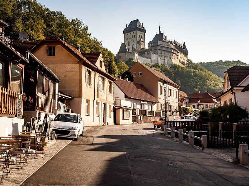 Hrad Karlštejn.