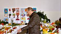 Výstava ovoce a zeleniny v Teplýšovicích.
