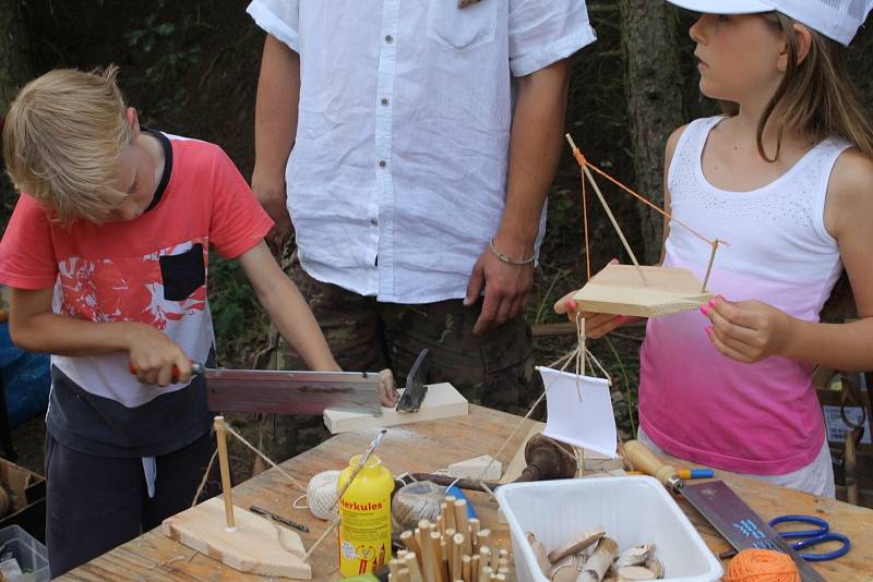 Děti i dospělí měli o zábavu postaráno díky festivalu Routa.